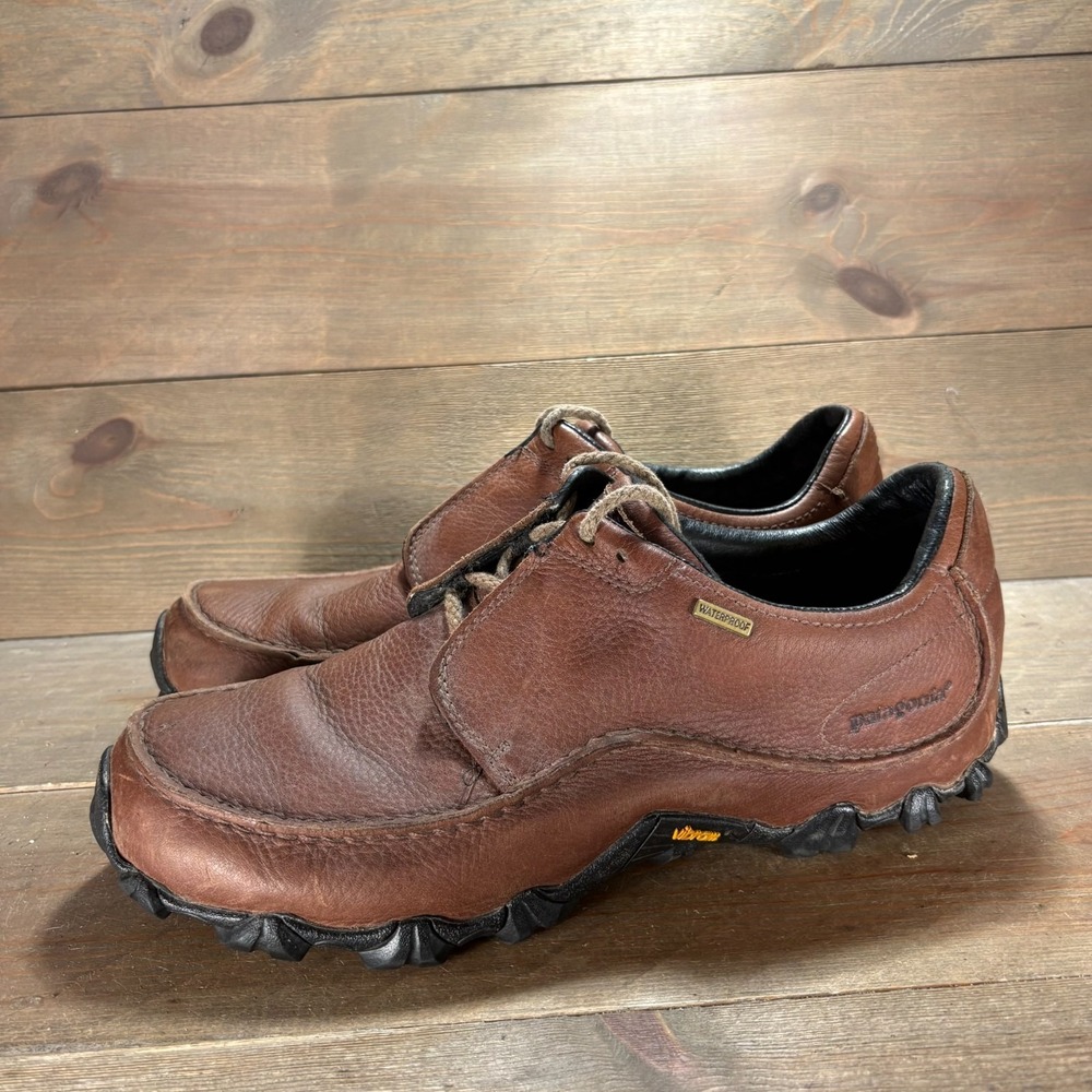 Patagonia ranger smith Mens size 11 shoes Brown Waterproof Lace Up oxfords